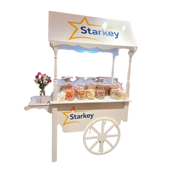 branded sweet cart hire